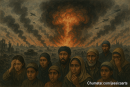 When the world burns, no flag, tribe, or border can protect us. War spares no one.